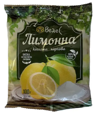 Лимонна кислота Велес 100 г